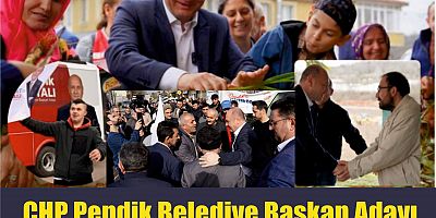 CHP Pendik Belediye Başkan Adayı Tarık Balyalı, Göçbeyli'deydi