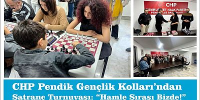 CHP Pendik Gençlik Kolları’ndan Satranç Turnuvası: “Hamle Sırası Bizde!”