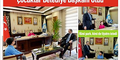 Çocuklar Belediye Başkanı Oldu