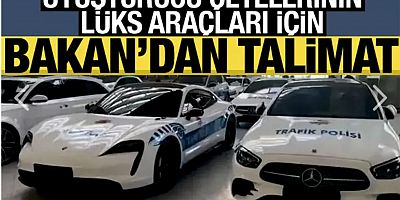 Comanchero Çetesi’nin lüks araçlarına el konuldu!