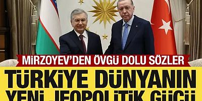 Cumhurbaşkanı Erdoğan ve Özbek mevkidaşından önemli açıklamalar