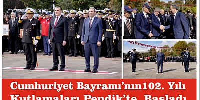  Cumhuriyet Bayramı’nın 102. Yılı Kutlamaları Pendik’te Başladı