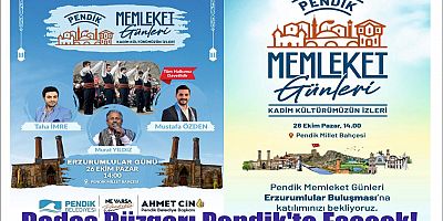 Dadaş Rüzgarı Pendik'te Esecek! Erzurumlular Pazar Günü Millet Bahçesi'nde Buluşuyor