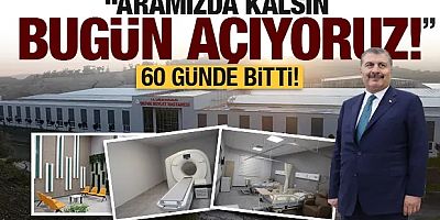 Defne Devlet Hastanesi bugün açılıyor!