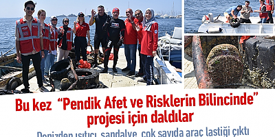 Denizden çıkanlar görenleri şaşırttı