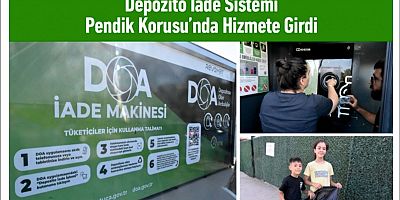 Depozito İade Sistemi Pendik Korusu’nda Hizmete Girdi