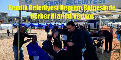 Depremzedelere berber hizmeti veriliyor

Pendik Belediyesi ve Pendik Berberler Odası iş birliğiyle gönüllü berberler depremzede vatandaşların kişisel bakımları için berber hizmeti veriyor.