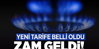 Doğal gaz abonelik ücretlerine zam geldi