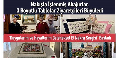 Pendik Belediyesi Mehmet Akif Ersoy Sanat Merkezi “Duygularım ve Hayallerim Geleneksel El Nakışı Sergisi”ne ev sahipliği yapıyor.