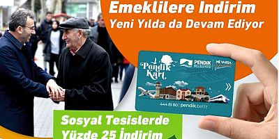 Emeklilere İndirim Yeni Yılda da Devam Ediyor