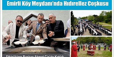 Emirli Köy Meydanı’nda Hıdırellez Coşkusu