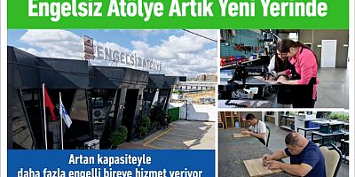 Pendik Belediyesi Engelsiz Atölye artık yeni yerinde hizmet veriyor. Daha önce Pendik Çarşı’da engelli bireylere hizmet veren atölye