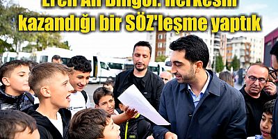Eren Ali Bingöl: Herkesin kazandığı bir SÖZ'leşme yaptık