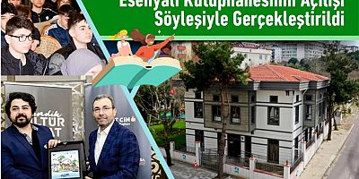 Esenyalı Kütüphanesinin Açılışı Söyleşiyle Gerçekleştirildi