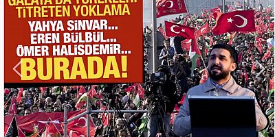 Galata Köprüsü'nde yürekleri titreten yoklama: Yahya Sinvar, burada! Ömer Halisdemir, burada!