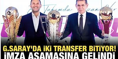 Galatasaray'da iki transfer bitiyor! İmza aşamasına geldi