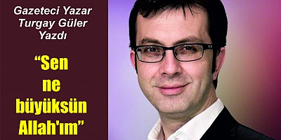 Gazeteci Yazar Turgay Güler Yazdı 