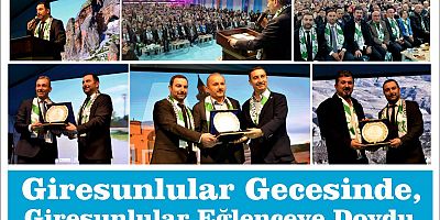 Giresunlular Gecesinde, Giresunlular Eğlenceye Doydu