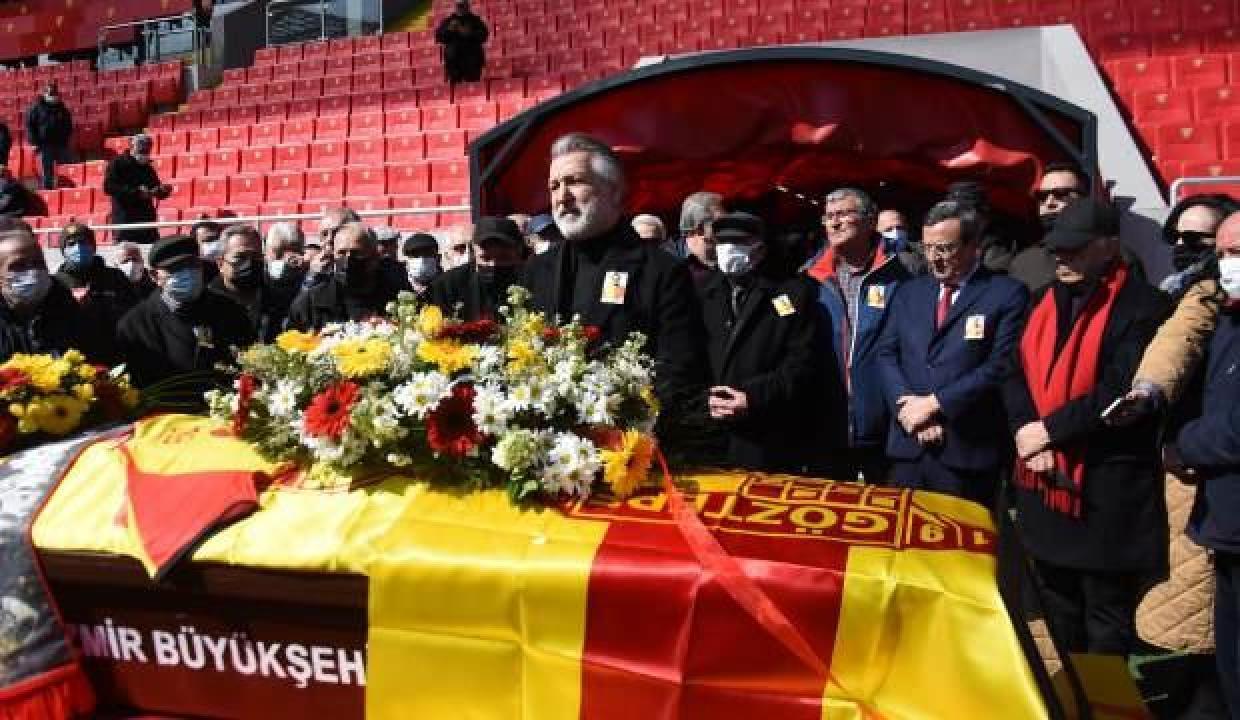Göztepe'nin efsane ismi Fevzi Zemzem son yolculuğuna uğurlandı