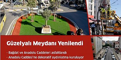 Güzelyalı Meydanı Yenilendi