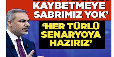 Hakan Fidan'dan çok sert sözler!