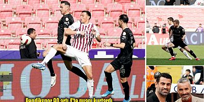 Hatayspor 1-1 Siltaş Yapı Pendikspor 