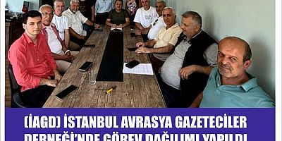 İstanbul Avrasya Gazeteciler Derneği (İAGD) geçtiğimiz ay yapılan kongrenin ardından yeni dönemin ilk yönetim kurulu toplantısını  gerçekleştirdi. Dernek merkezinde yapılan toplantıda