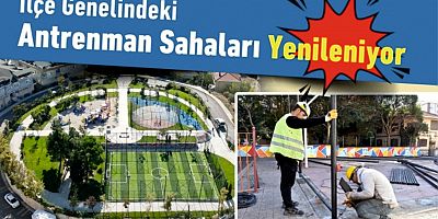 İlçe Genelindeki Antrenman Sahaları Yenileniyor