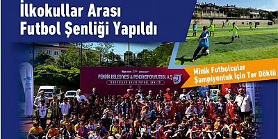 İlkokullar Arası Futbol Şenliği Yapıldı