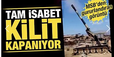 Irak'ın kuzeyindeki hedefler tam isabet imha ediliyor