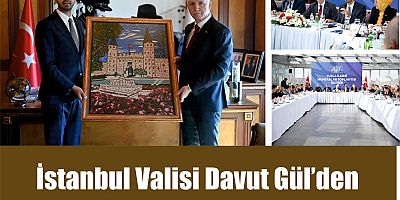 İstanbul Valisi Davut Gül’den Başkan Eren Ali Bingöl’e ziyaret