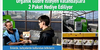 İsteyen Herkese İki Paket Organik Gübre Hediye Ediliyor