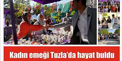 Kadın emeği Tuzla’da hayat buldu