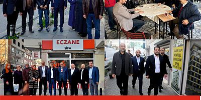 KARTAL AK PARTİ  BELEDİYE BAŞKANLIĞI A.ADAYLARI YEREL SEÇİMLER İÇİN SAHAYA İNDİLER 