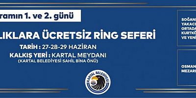 Kartal Belediyesi’nden Mezarlıklara Ücretsiz Ulaşım Hizmeti 