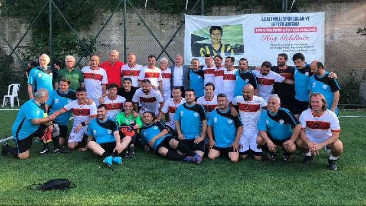Lefter Küçükandonyadis anısına gösteri maçı yapıldı