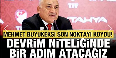 Mehmet Büyükekşi resmen açıkladı! MHK'de yeni dönem