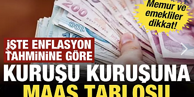 Memur ve emekli zam oranları masada! Gözler 5 Ocak'ta