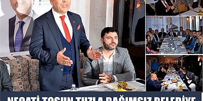 NECATİ TOSUN TUZLA’DAN BAĞIMSIZ BELEDİYE BAŞKAN ADAYI NECATİ TOSUN TUZLA’DAN BAĞIMSIZ BELEDİYE BAŞKAN ADAYI