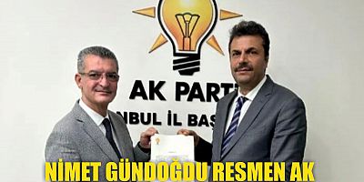 NİMET GÜNDOĞDU RESMEN AK PARTİ KARTAL İLÇE BAŞKANI OLDU