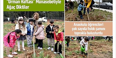 Orman Haftası Münasebetiyle Ağaç Diktiler