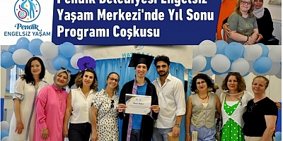 Pendik Belediyesi Engelsiz Yaşam Merkezi'nde Yıl Sonu Programı Coşkusu