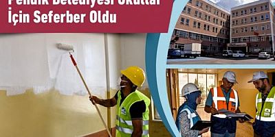Pendik Belediyesi Okullar için Seferber oldu