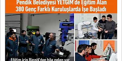 Pendik Belediyesi YETGİM’e İlgi Artıyor