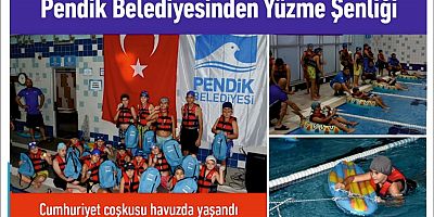 Pendik Belediyesinden Yüzme Şenliği