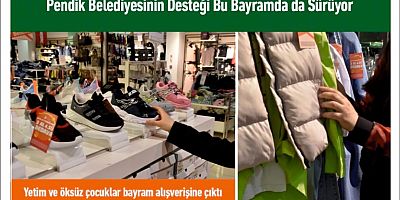Pendik Belediyesinin Desteği Bu Bayramda da Sürüyor