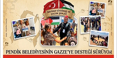 Pendik Belediyesinin Gazze’ye Desteği Sürüyor