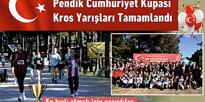 Pendik Cumhuriyet Kupası Kros Yarışları Tamamlandı