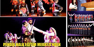 PENDİK HALK EĞİTİM MERKEZİ’NDEN  CUMHURİYETİN 100. YILINA YAKIŞAN  HALK OYUNLARI GÖSTERİSİ