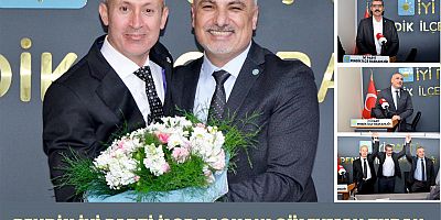 PENDİK İYİ PARTİ İLÇE BAŞKANI SÜLEYMAN TURAN  İLÇE BAŞKANLIĞI GÖREVİNİ MİTHAT KABADAYI’YA DEVRETTİ